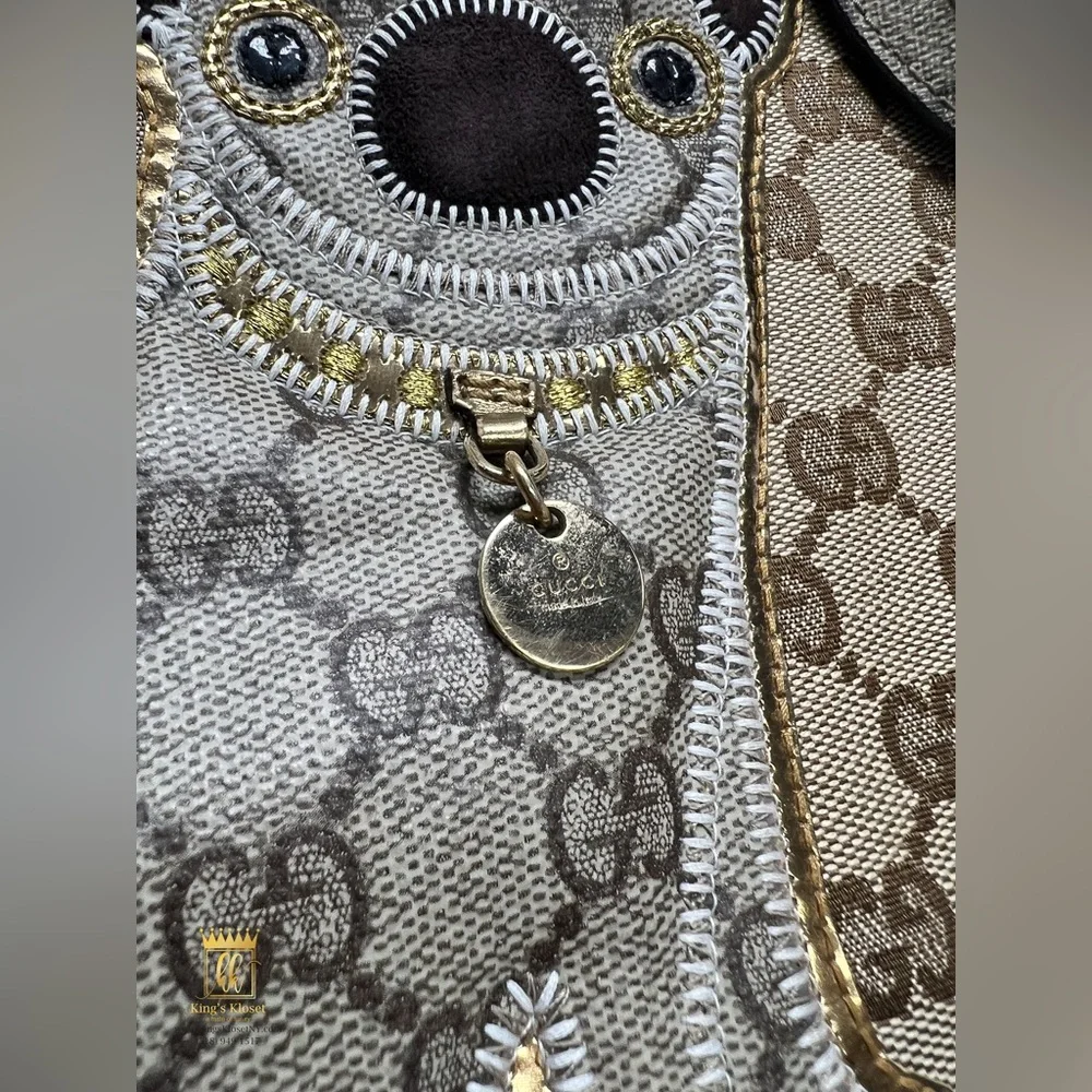 Gucci Rare Pug Oliver Guccioli Tote - Picture 12 of 15